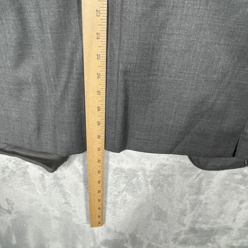 Emporio Armani G Line Blazer Mens 56 Charcoal Super 130s Virgin Wool W1VGUD